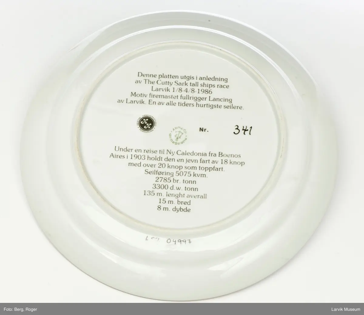 "Lancing" av Larvik.