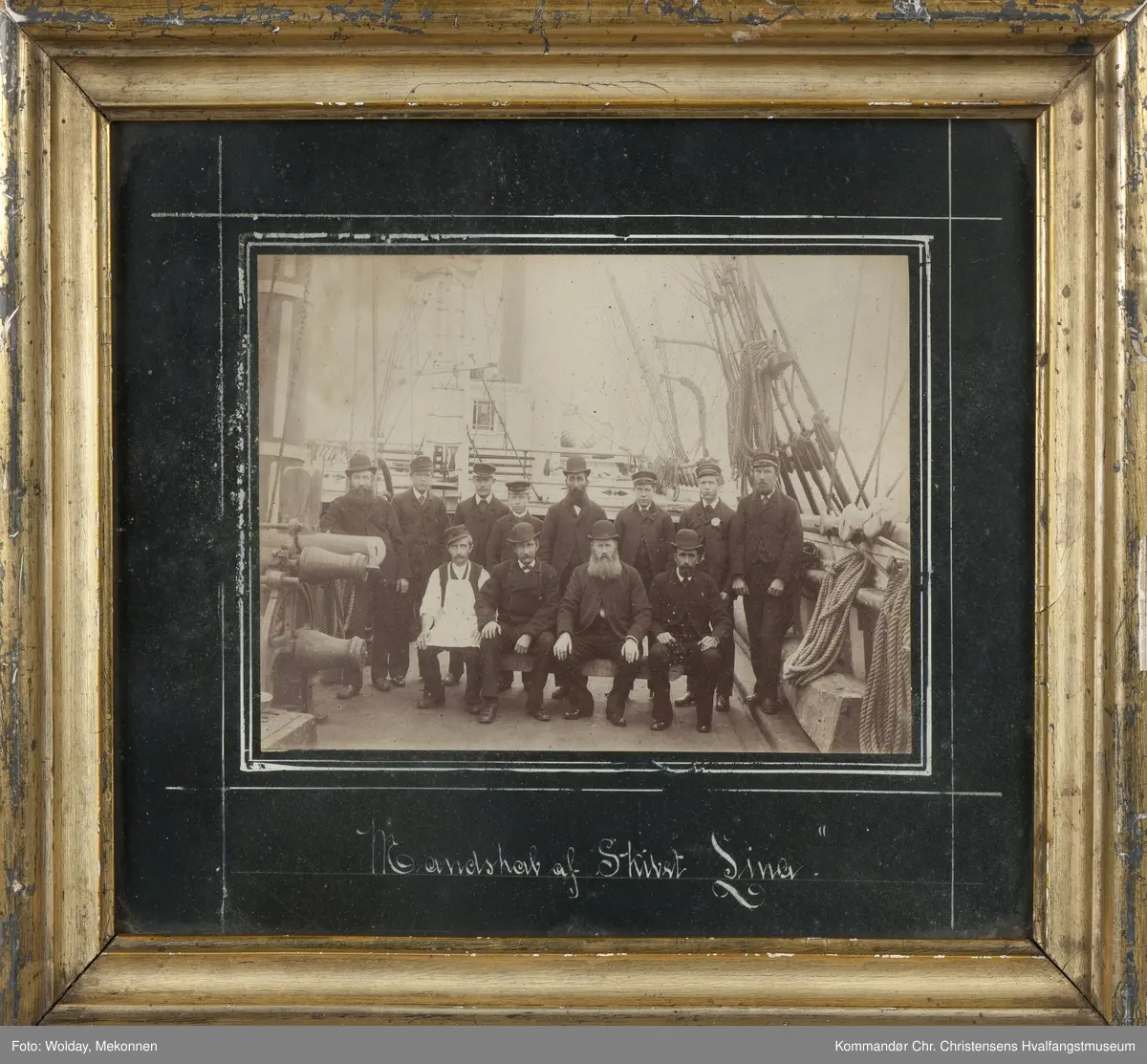 Mannskapet på skipet Lina