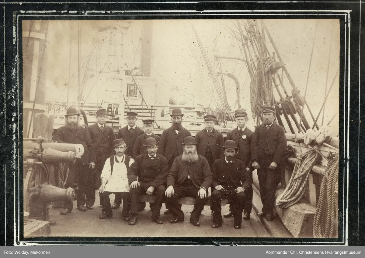 Mannskapet på skipet Lina