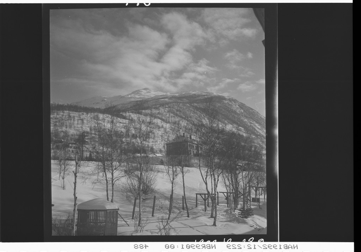 Narvik. NSB's administrasjonsbygg (idag Museum Nord-Narvik). Oppført 1902.