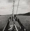 Foto från M/S BLENDAs provtur den 7/10 1951.