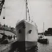 M/S BLENDA vid Strandvägen före provturen den 7/10 1951.