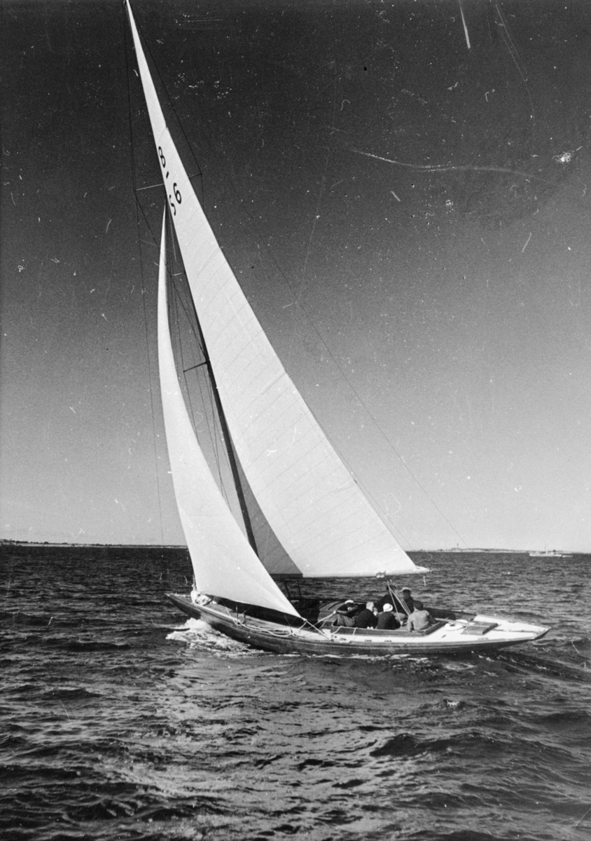 "8 m. Safir. äg. Stig Giertz Hedström"