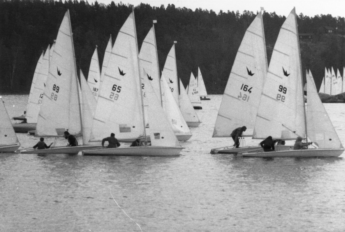 "Trapez-start Baggen 1970 Hedlund"