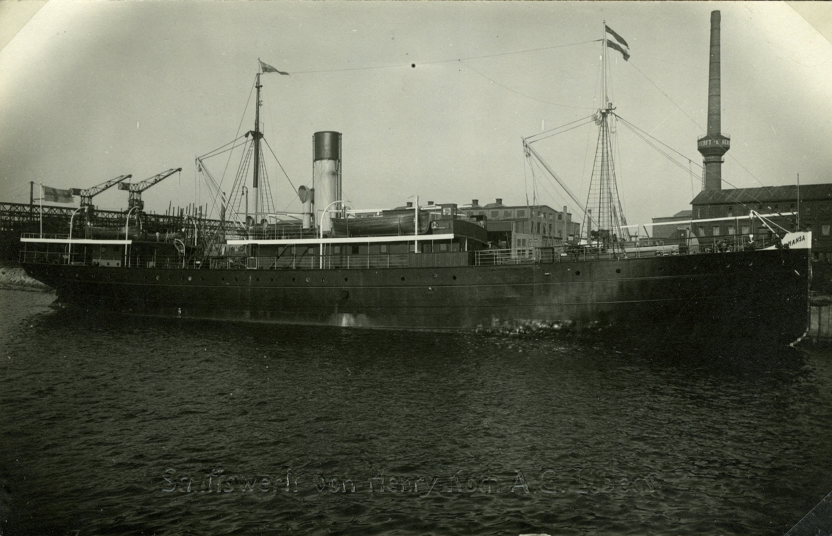 Passagerarångaren S/S HANSA (1925).