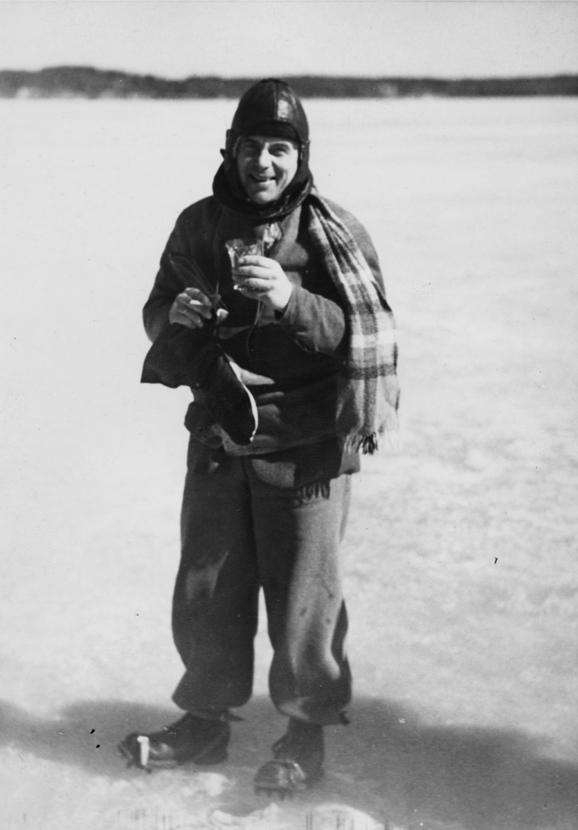 Internationella isjaktsseglingarna på Stora Värtan 1940.
