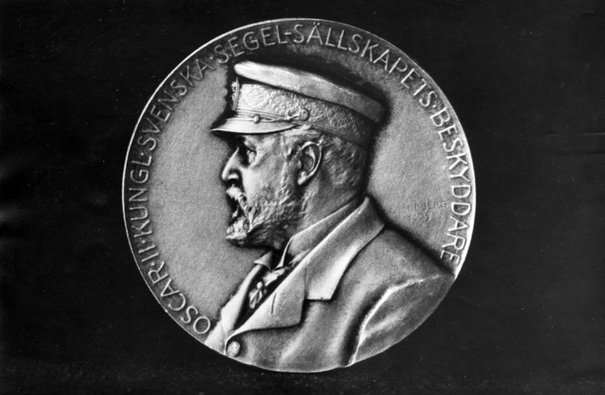 KSSS:s förtjänstmedalj/1904 års medalj, framsidan