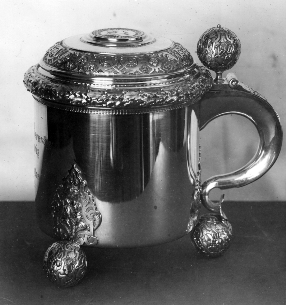 Dr. Hugo Clason's vandringspris inom 20 kvm. klassen, skärgårdssnäckor, skänkt till KSSS. volontär afdelning 1923