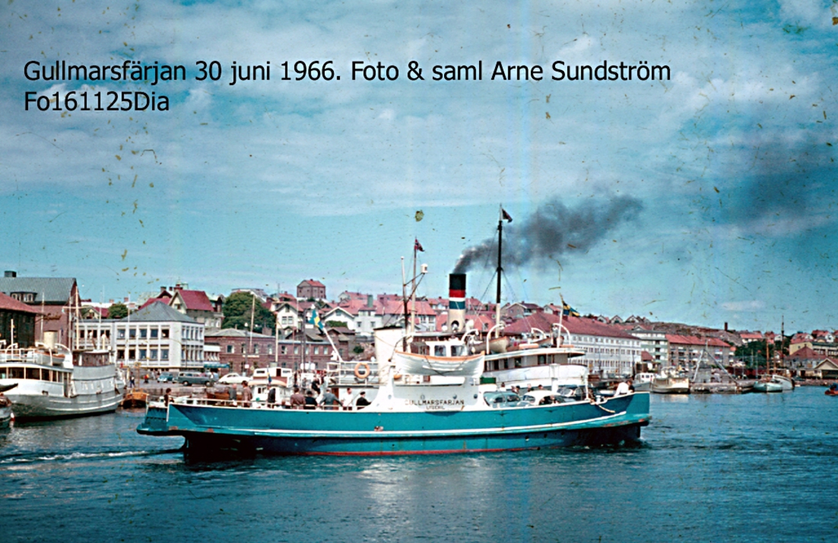 Gullmarsfärjan 30.6 1962