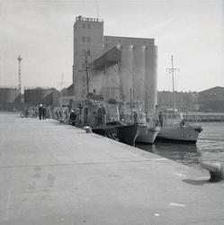 [från fotobeskrivningen:] "Sjövärnskårens fartyg liggande i 