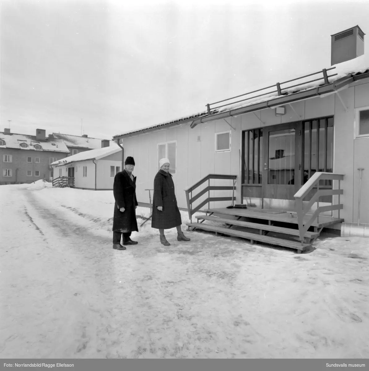 Pensionärshemmet Torpsro i Fränsta, fotograferat för Dagens Nyheter.