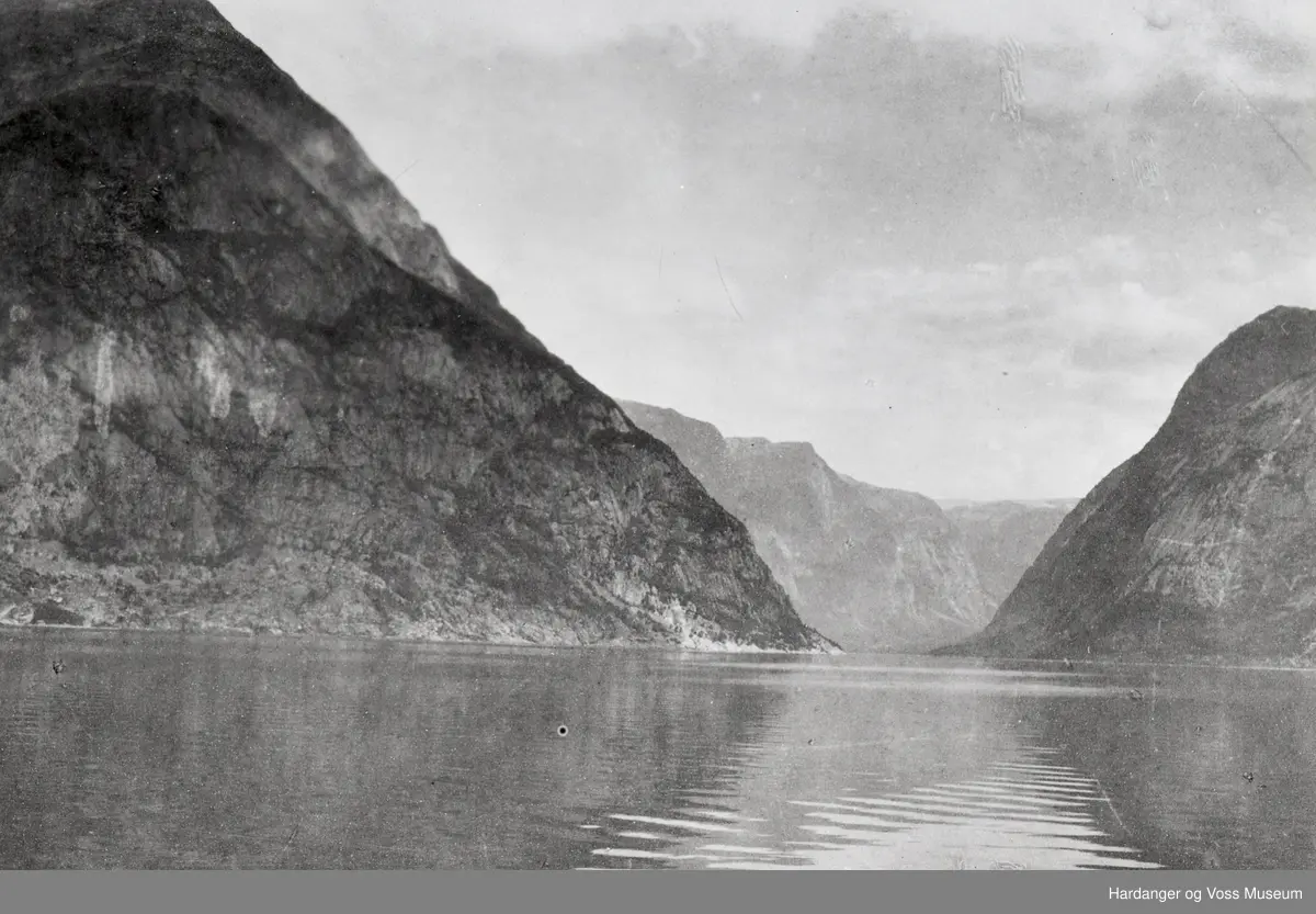 Landskapsbilete, fjord