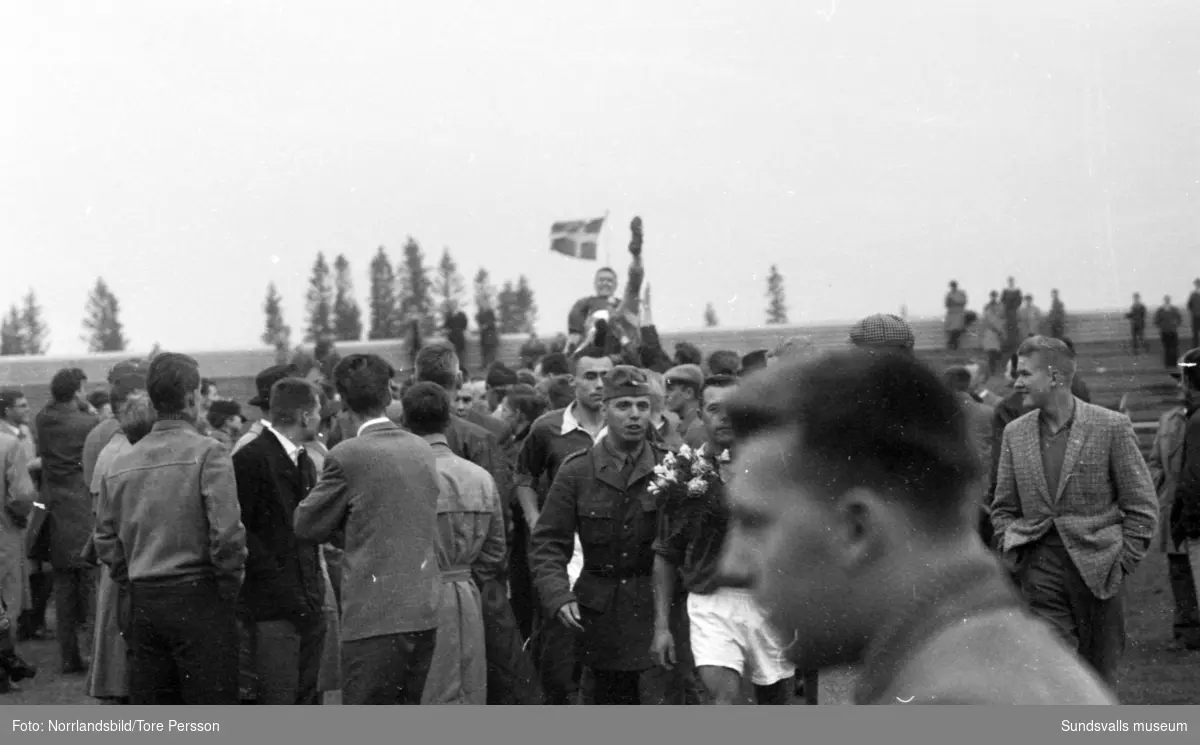 GIF Sundsvall firar seriesegern på Stadt.