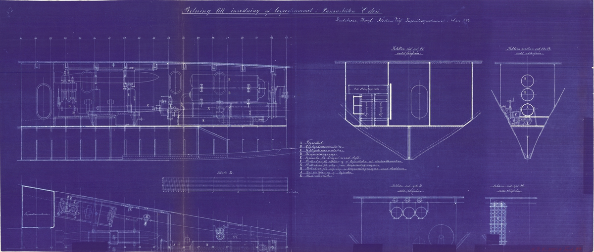 2 st inredningsringnar av torpedrummet