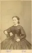 Josephine Lundqvist 19 år, 1865.