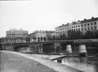 Vänersborg. Hamnkanalen. Residensbron