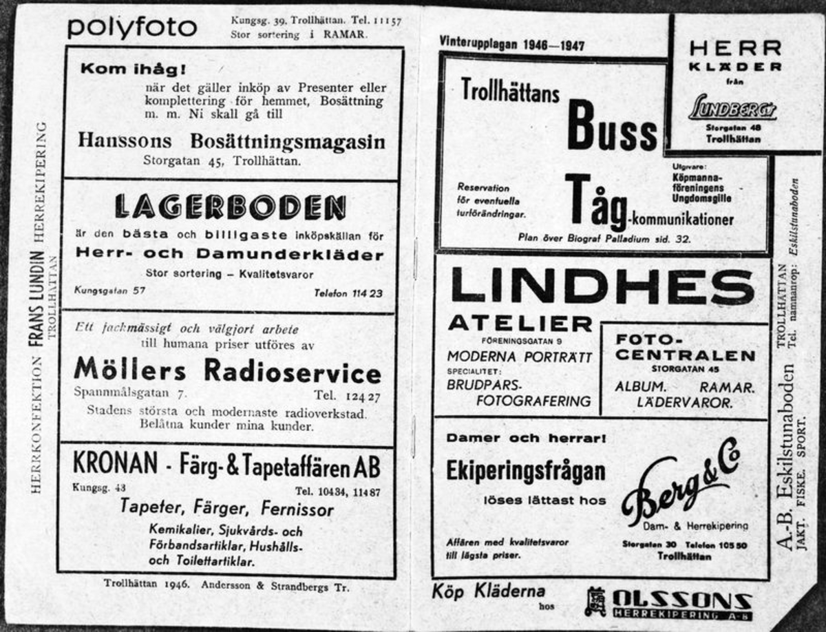 Trollhättans Buss och tåg kommunikationer