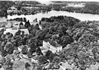 Flygfoto Vy över Näss ur Nääs 1872-1942 - Minnesskrift.