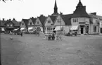 Tidaholm. Bild från torget 1930-tal.