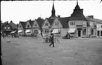 Tidaholm. Bild från torget 1930-tal.