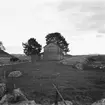 Järbo. Gården Slättäng, Midsommar 1944.