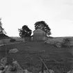 Järbo. Gården Slättäng, Midsommar 1944.