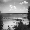 Halleberg. De la Gardies sandar, badstrand vid Vänern, 29-30 Maj 1946.