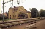 Norsholm. Den öde järnvägsstationen. 5 Okt. 1967.