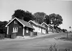 Falköping. Hus vid Hästbacken. 26 Juni 1969.