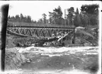 Stålbron, järnvägsbron över Huvudnäsfallet.