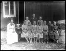 Stenbackens skola. Skolbarnen i Stenbacken 1918.