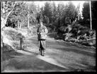 Erik Jonsson, Hjärtum 1919-07-26, hemma på permission.