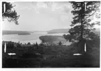 Fröskog. Utsikt över sjön Ärran
