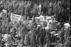 Flygfoto över Hultafors  Sanatorium