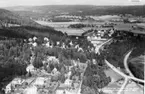 Flygfoto över Villastaden, Ulricehamn.