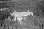 Flygfoto över Sjö-Gunnarsbo  Sanatorium  Åsunden