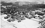 Flygfoto över Restad sjukhus Vänersborg