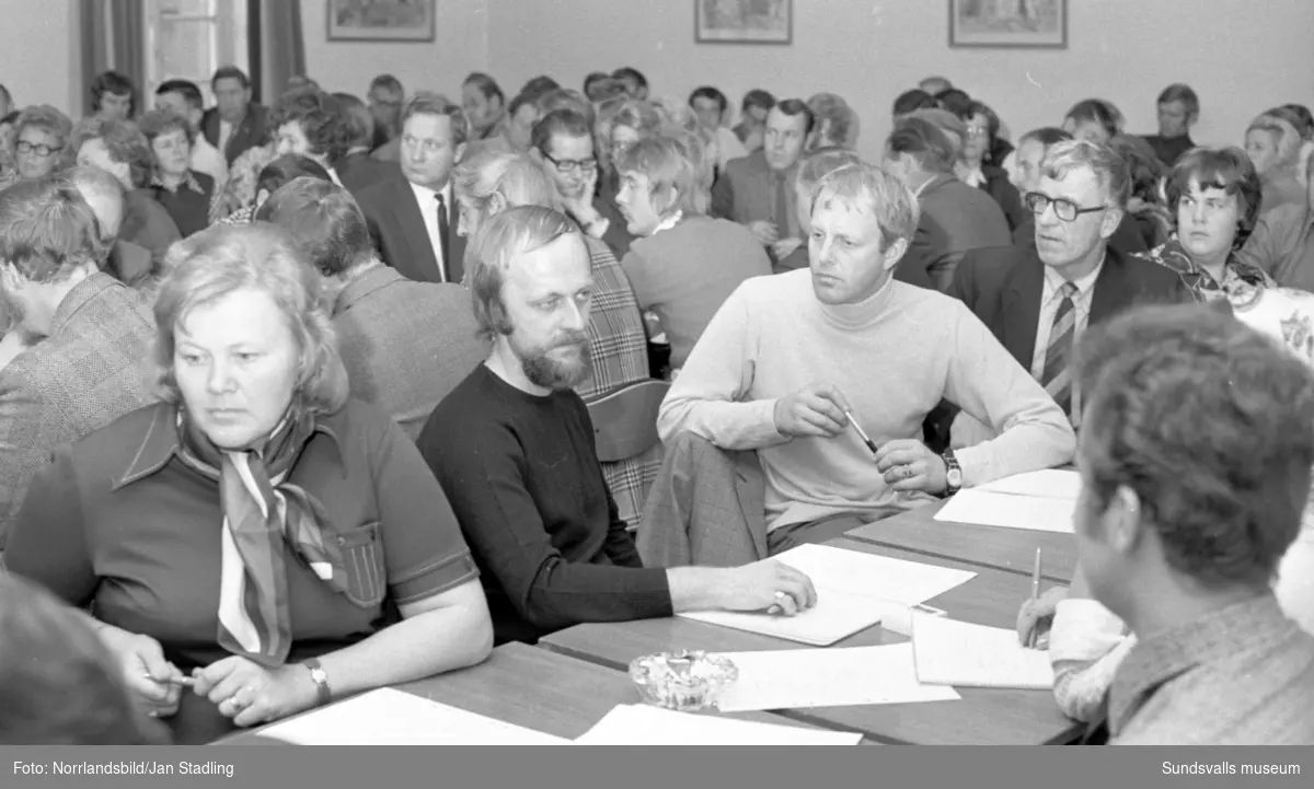 Statsanställdas kongress i Sundsvall.