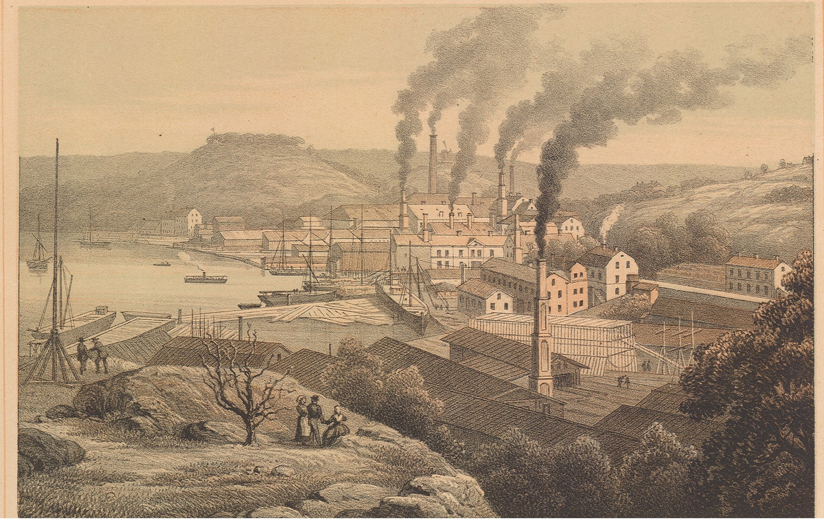 Stockholmsvarv grundat 1687, verksamt fram till 1907.