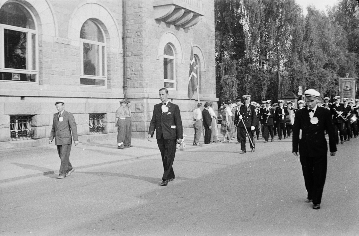 Sangens og musikkens dag 1954. Elverum.