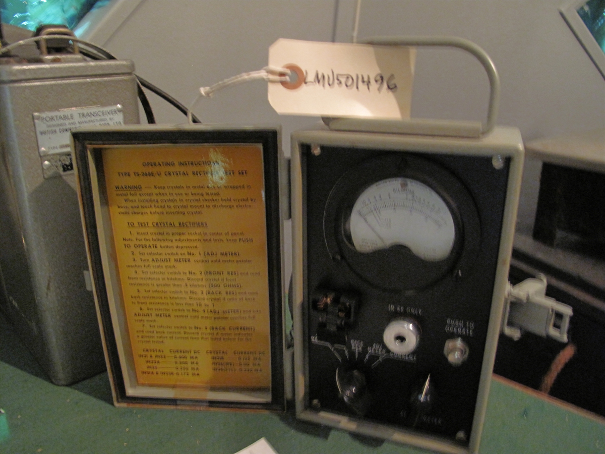 Likeretter (Crystal Rectifier test set)