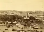 John Ericsons lik ilandsättes efter färd över Atlanten med amerikanska kryssaren Baltimore 16 sept 1890