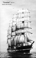 fullrigger, seilskip, "Lancing"