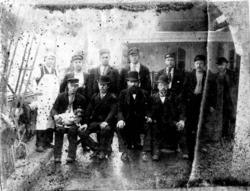 båtmannskap, bark, seilskip "Barque Olaf Kyrre"