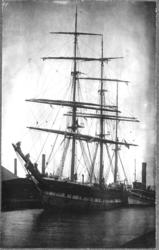 fartøy, seilskip, bark "Barossa"