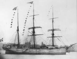 Barken  EXCELSIOR av Larvik