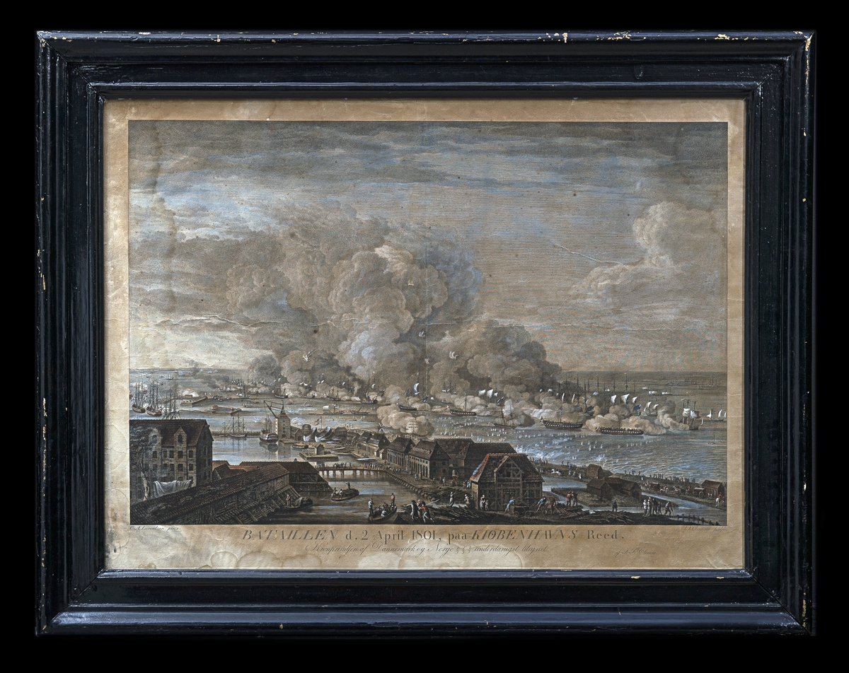 Slaget om Kjøbenhavns red i 1801.