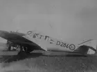 Tyskt flygplan Junkers F 13a civilregistrerat D-286 på Internationella luftfartsutställningen, ILUG, i Göteborg, 1923