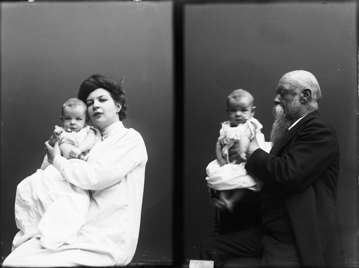 Olle Presto var telegrafassistent. År 1859 började han att lära fotokonsten och kunde år 1860, tillsammans med vännen Frans Pettersson, öppna Vänersborgs första fasta fotoateljé. Presto övertog snart själv verksamheten och öppnade ateljén i sitt hem i hörnet av Sunds- och Kyrkogatan. Nyårsafton 1874 gifte sig Presto med Charlotta Ödman som även arbetade i ateljén som stadens första kvinnliga fasta fotograf. Makarna drev ateljén till 1888 då den övertogs av bröderna Karl och Alfred Vikner.
