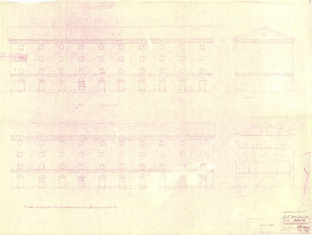 Inventariekammare nr 1, Karlskrona
Fasad-, sektions- och relationsritningar
3 st. a,b,c.